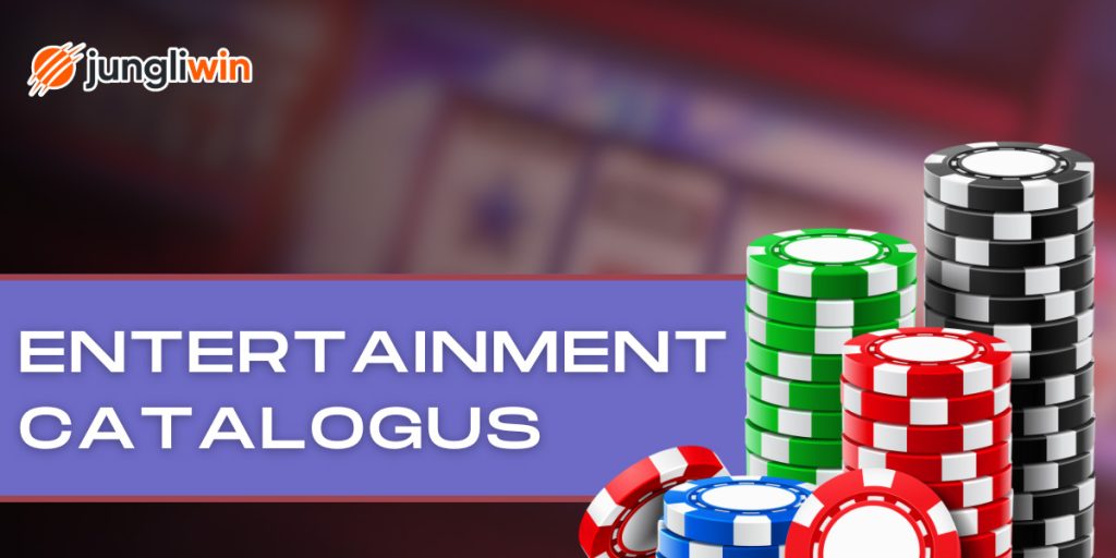 Jungliwin Casino entertainment catalogus